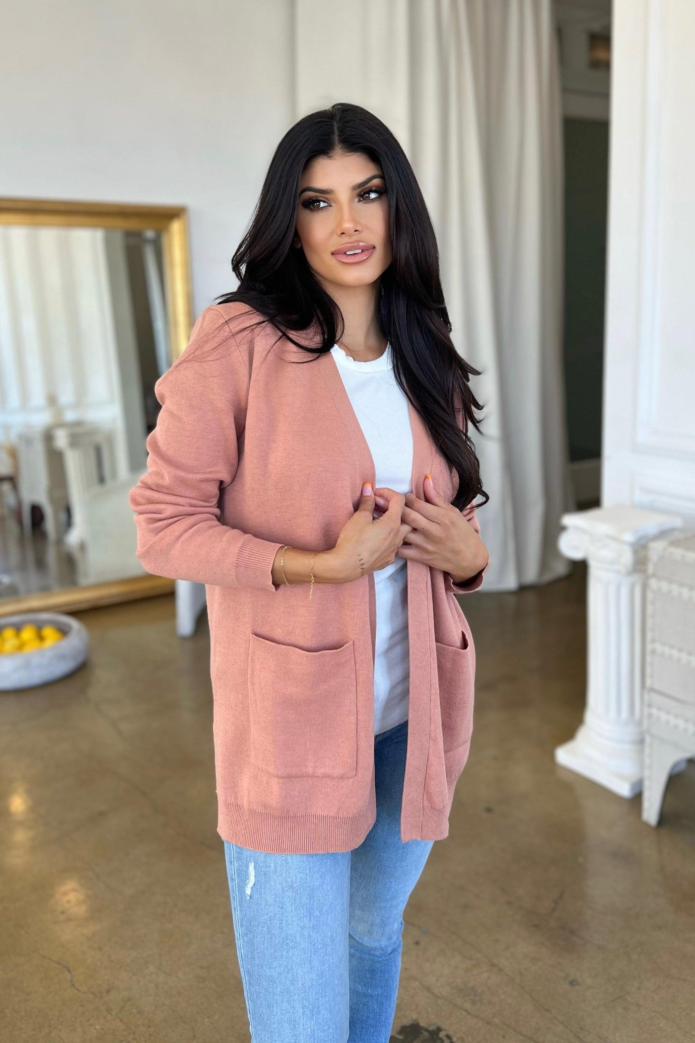 MABLE CARDIGAN , CARDIGAN , It's NOMB , BLUSH CARDIGAN, CARDIGAN, MAUVE CARDIGAN, OVERSIZED WOMEN'S CARDIGAN , It's NOMB , itsnomb.com