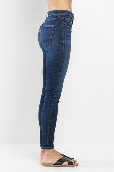 NAOMI JEANS , JEANS , It's NOMB , BLUE DENIM, BLUE JEANS, dark wash skinny jeans, DENIM, HIGH RISE DENIM, JEANS, MEDIUM WASH, skinny jeans, skinny stretchy jeans , It's NOMB , itsnomb.com