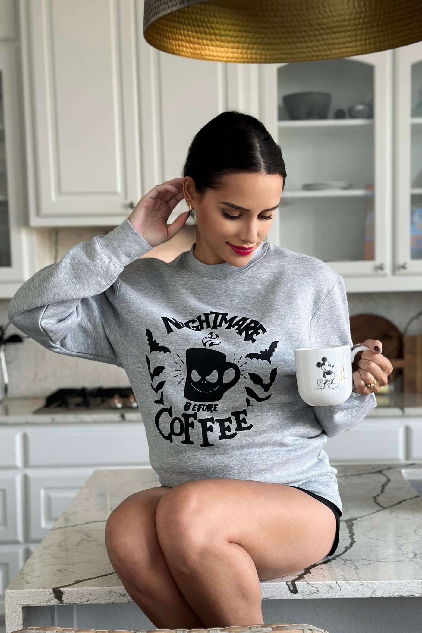 Nightmare Before Coffee Halloween Sweatshirt (Lane 7)