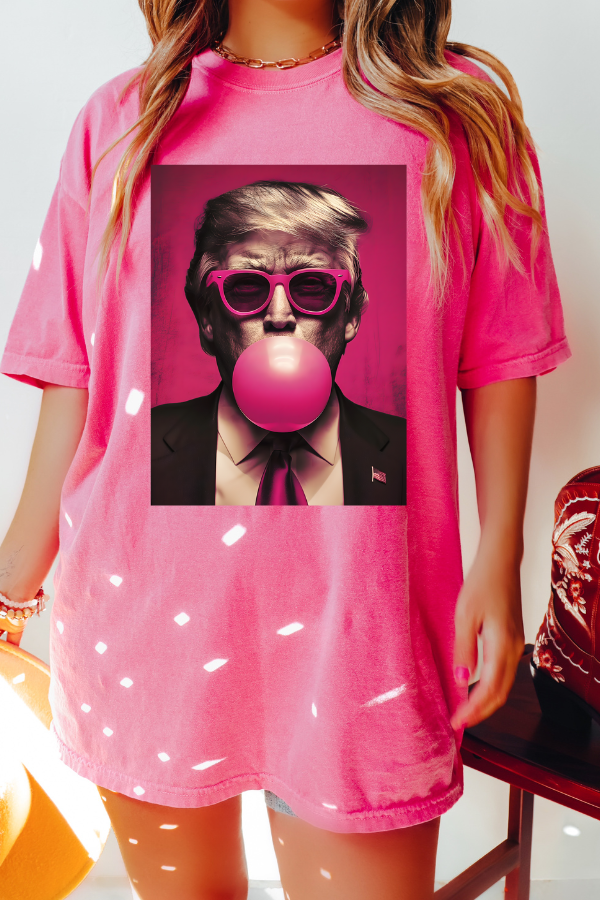 BUBBLE GUM TEE (COMFORT COLORS)