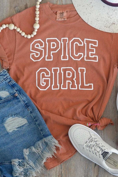 SPICE GIRL TEE ( 2X AND 3X AVAILABLE) , graphic t-shirt , It's NOMB , fall autumn graphic tees, spice girls graphic tee, spice girls tee , It's NOMB , itsnomb.com
