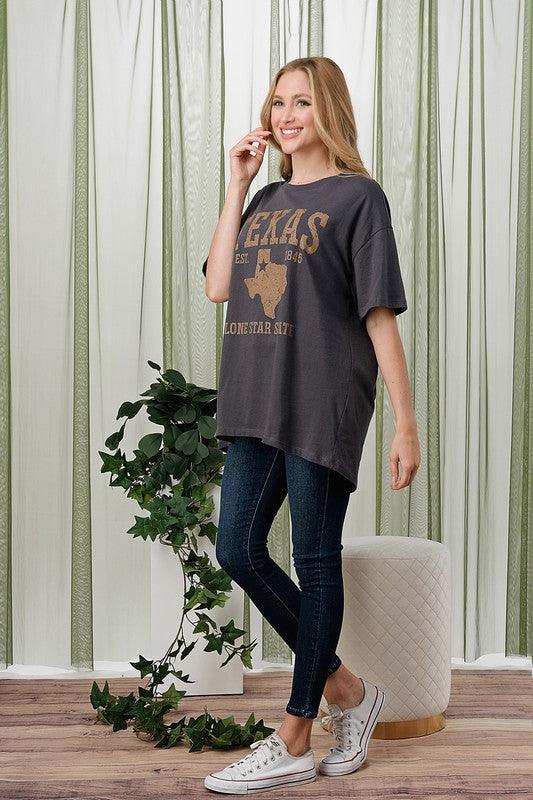 TEXAS TEE , graphic t-shirt , It's NOMB , TEXAS GRAPHIC T-SHIRT, TEXAS SCREENPRINT TSHIRT, TEXAS STATE TSHIRT , It's NOMB , itsnomb.com